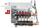 Wolf-Heizkreisverteiler-mit-Regler-CUC-5-Heizkreise-UF-Control-230V-2072445 gallery number 1
